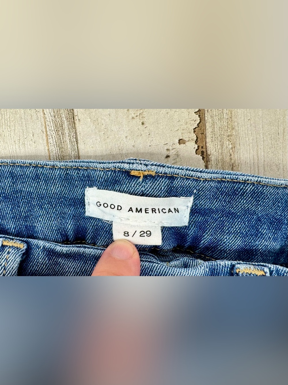 Good American Womens 8/29 (28x28) Jeans Crop High Rise Skinny Denim - Picture 4 of 12